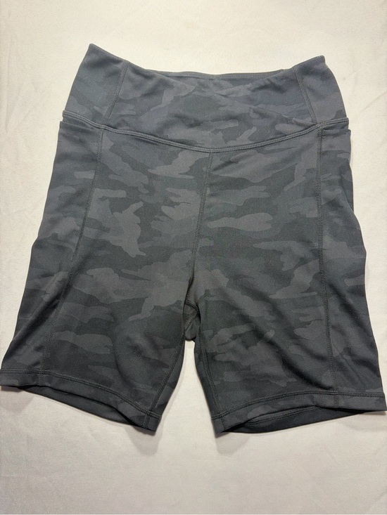 Danskin Pants - Danskin Charcoal Camo High-Waist Bike Shorts